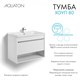 AQUATON Тумба под раковину Хоуп 80, подвесная, 1 ящик, белый матовый (1A287301HP2B0) 1A287301HP2B0 - фото 309880