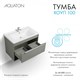 AQUATON Тумба под раковину Хоуп 100, подвесная, 1 ящик, хаки (1A287401HP9D0) 1A287401HP9D0 - фото 309976