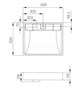 AQUATON Раковина Рейн 60 (1A72103KRW010) 1A72103KRW010 - фото 310593