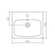 AQUATON Раковина Нео 55, белая (1WH302185) 1WH302185 - фото 310615