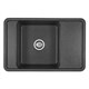 AQUATON Мойка для кухни Беллис 78 графит (1A725032BS210) 1A725032BS210