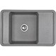 AQUATON Кухонная мойка Беллис 78, цвет серый (1A725032BS230) 1A725032BS230