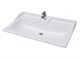 AQUATON Раковина Фабиа 650, белая (1A708731FB010) 1A708731FB010 - фото 310788