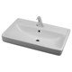 AQUATON Раковина ТИГОДА 80, белая (1WH302084) 1WH302084 - фото 310833