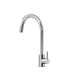 SANCOS Смеситель для кухни из нержавеющей стали Stainless, с поворотным R изливом, арт SC12001SS SC12001SS - фото 311250