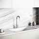 SANCOS Смеситель для кухни из нержавеющей стали Stainless, с поворотным R изливом, арт SC12001SS SC12001SS - фото 311252