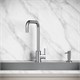 SANCOS Смеситель для кухни из нержавеющей стали Stainless, с поворотным Г изливом, арт SC12002SS SC12002SS - фото 311262