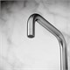 SANCOS Смеситель для кухни из нержавеющей стали Stainless, с поворотным Г изливом, арт SC12002SS SC12002SS - фото 311266