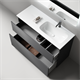 SANCOS Тумба напольная с рельефным фасадом Folk Floor правая 1190х445х850, c двумя ящиками оснащенными доводчиками скрытого монтажа с системой плавного закрывания, цвет Grey soft, арт.FL120FRGS FL120FRGS - фото 311801