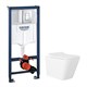 AZARIO Сет: Инсталляция Grohe Rapid SL 3 в 1 + Унитаз подвесной Azario Teramo, безободковый, с быстросъемным сиденьем микролифт (38772001+AZ-0052) 38772001+AZ-0052 - фото 311960