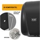 PUFF Электросушитель для рук "Puff-8885" New, антивандальный, черный, 1,8 кВт 1401.393 - фото 312644