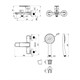 LEMARK Melior Смеситель для ванны (LMF-1022B-C), хром LMF-1022B-C - фото 313296