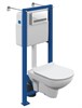 CERSANIT City Комплект CITY CO DPL EO slim Инсталляция VECTOR кнопка PILOT стекло белый (64439) 64439 - фото 313372