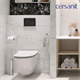 CERSANIT City Комплект CITY SMART CO DPL EO slim Инсталляция LINK PRO кнопка TWINS пластик черный матовый (68308) 68308 - фото 313389
