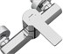 CERSANIT Smart Комплект SMART 2 в 1 смеситель для душа SMART душевой гарнитур CARI (64511) 64511 - фото 313409