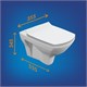 CERSANIT Carina Комплект CARINA XL CO DPL EO slim инсталляция VECTOR кнопка CORNER пластик хром глянцевый (64441) 64441 - фото 313460