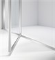VINCEA Slim 8mm Душевая дверь распашная ширина 120 см, профиль - хром / стекло - прозрачное VDP-4SL120CL - фото 313670