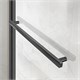 VINCEA Slim Soft Душевая дверь раздвижная ширина 130 см, профиль - брашированное золото / стекло - прозрачное VDS-1SS130CLGM - фото 314230