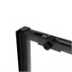 VINCEA Slim Soft Душевая дверь раздвижная ширина 120 см, профиль - черный / стекло - тонированное VDS-1SS120CGB - фото 314571
