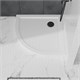 VINCEA Поддон для душа акриловый четверть круга размер 80x90 см, цвет Белый VST-5AQ-8080 - фото 314870