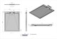 VINCEA Поддон для душа из искусственного камня прямоугольный размер 120x90 см, цвет Бежевый VST-4SRL9012C - фото 314907