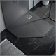 VINCEA Поддон для душа из искусственного камня пятиугольный размер 90x90 см, цвет Серый VST-4SP9090G - фото 314930