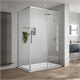 VINCEA Slim-U Душевой уголок прямоугольный размер 120x90 см, двери раздвижные, профиль - хром / стекло - прозрачное VSR-2SU9012CL - фото 315143
