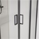 VINCEA City Душевой уголок прямоугольный размер 100x80 см, двери раздвижные, профиль - вороненая сталь / стекло - прозрачное VSS-5CT8010CLGM - фото 315270