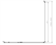 VINCEA Slim-N Душевой уголок прямоугольный размер 120x100 см, двери распашные, профиль - черный / стекло - прозрачное VSR-4SNP1012CLB - фото 315416