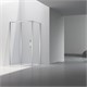 VINCEA Slim 8mm Душевой уголок прямоугольный размер 90x120 см, двери распашные, профиль - хром / стекло - прозрачное VSR-4SLP9012CL - фото 315424