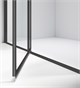 VINCEA Slim 8mm Душевой уголок прямоугольный размер 90x120 см, двери распашные, профиль - черный / стекло - прозрачное VSR-4SLP9012CLB - фото 315432