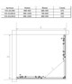 VINCEA Slim 8mm Душевой уголок квадратный размер 90x90 см, двери раздвижные, профиль - хром / стекло - прозрачное VSS-6SL900CL - фото 315536