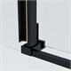 VINCEA Soft 2 Душевой уголок прямоугольный размер 120x80 см, двери раздвижные, профиль - черный / стекло - прозрачное VSR-3SO28012CLB - фото 315898