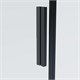 VINCEA Soft 2 Душевой уголок прямоугольный размер 120x80 см, двери раздвижные, профиль - черный / стекло - прозрачное VSR-3SO28012CLB - фото 315899