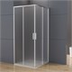 VINCEA Rapid-N Душевой уголок квадратный/прямоугольный размер 80x70 см, двери раздвижные, профиль - хром / стекло - текстурное VSS-3RN8090E10MT - фото 316103