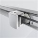 VINCEA Garda Душевой уголок квадратный размер 120x120 см, двери раздвижные, профиль - брашированный никель / стекло - прозрачное VSS-1G1212CLBN - фото 316447