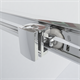 VINCEA Garda Душевой уголок прямоугольный размер 150x80 см, двери раздвижные, профиль - вороненая сталь / стекло - прозрачное VSR-1G9015CLGM - фото 317390