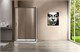 VINCEA Garda Душевой уголок прямоугольный размер 150x90 см, двери раздвижные, профиль - черный / стекло - прозрачное VSR-1G9015CLB - фото 317398