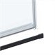 VINCEA Como Soft Душевой уголок прямоугольный размер 120x80 см, двери раздвижные, профиль - черный / стекло - прозрачное VSR-1CS8012CLB - фото 317439