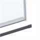 VINCEA Como Soft Душевой уголок прямоугольный размер 110x90 см, двери раздвижные, профиль - вороненая сталь / стекло - прозрачное VSR-1CS9011CLGM - фото 317529
