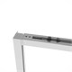 VINCEA Slim Soft Душевой уголок прямоугольный размер 150x90 см, двери раздвижные, профиль - хром / стекло - прозрачное VSR-1SS9015CL - фото 317824