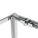 VINCEA Slim Soft Душевой уголок прямоугольный размер 150x100 см, двери раздвижные, профиль - хром / стекло - прозрачное VSR-1SS1015CL - фото 317832
