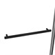VINCEA Slim Soft Душевой уголок прямоугольный размер 150x80 см, двери раздвижные, профиль - черный / стекло - прозрачное VSR-1SS8015CLB - фото 317848