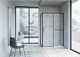 VINCEA Slim Soft Душевой уголок прямоугольный размер 150x90 см, двери раздвижные, профиль - черный / стекло - прозрачное VSR-1SS9015CLB - фото 317853