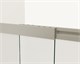 VINCEA VSB-1E Шторка на ванну раздвижная ширина 100 см, профиль - брашированный никель / стекло - прозрачное VSB-1E100CLBN - фото 318370
