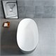 VINCEA Ванна Solid Surface VBT-6S01MG, 1700*750*550, серый/белый мат., слив-перелив VBT-6S01MG - фото 319108