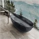 VINCEA Ванна прозрачна VBT-6T01B, 1700*750*550, цвет черный VBT-6T01B - фото 319122