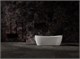 VINCEA Ванна Solid Surface VBT-6S03MW, 1700*800*630, белый мат., слив-перелив в комплекте VBT-6S03MW - фото 319127