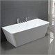 VINCEA Ванна акриловая VBT-425-1700 1700*800*600, цвет белый, щелевой перелив VBT-425-1700 - фото 319167