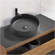 VINCEA Раковина керамическая VBS-216MA, 394*394*115, накладная, цвет антрацит матовый VBS-216MA